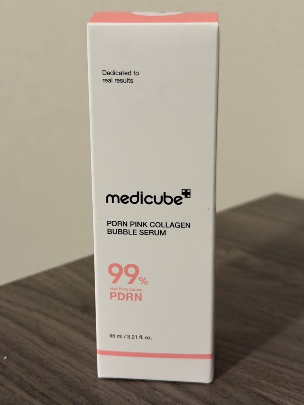 Medicube PDRN Pink Collagen Bubble Serum 95ml NEW IN BOX Korean Skincare